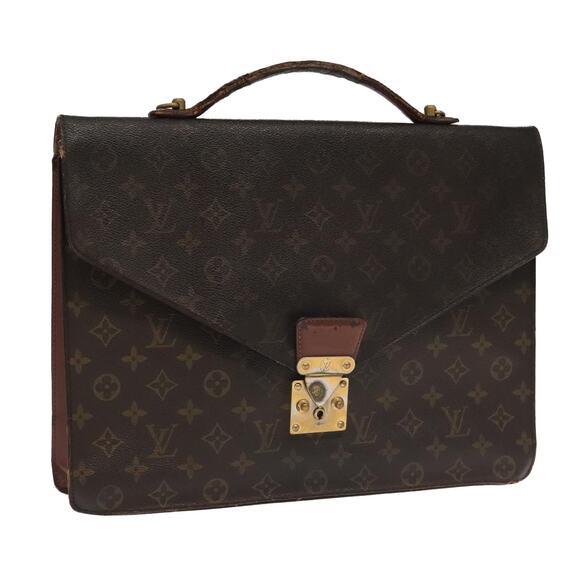LOUIS VUITTON Monogram Porte Documents Bandouliere Bag M53338 - Picture 1 of 16